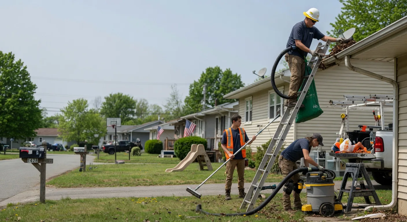 Gutter Installation in Houston, DE near me